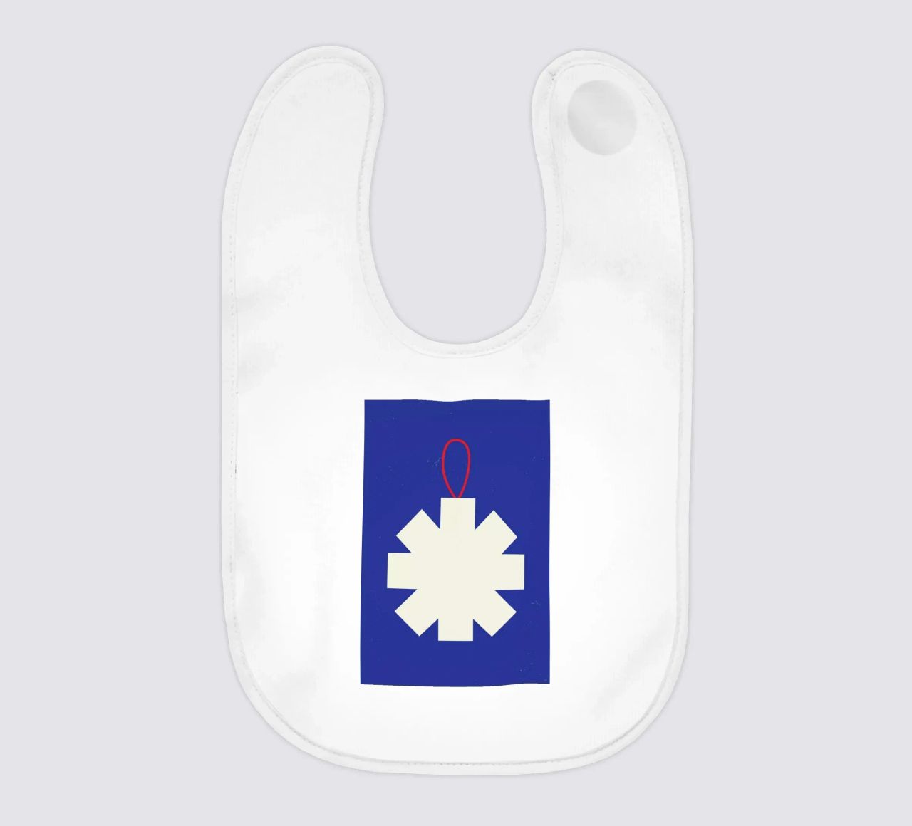 Simple Snowflake bavaglino da daylight design studio