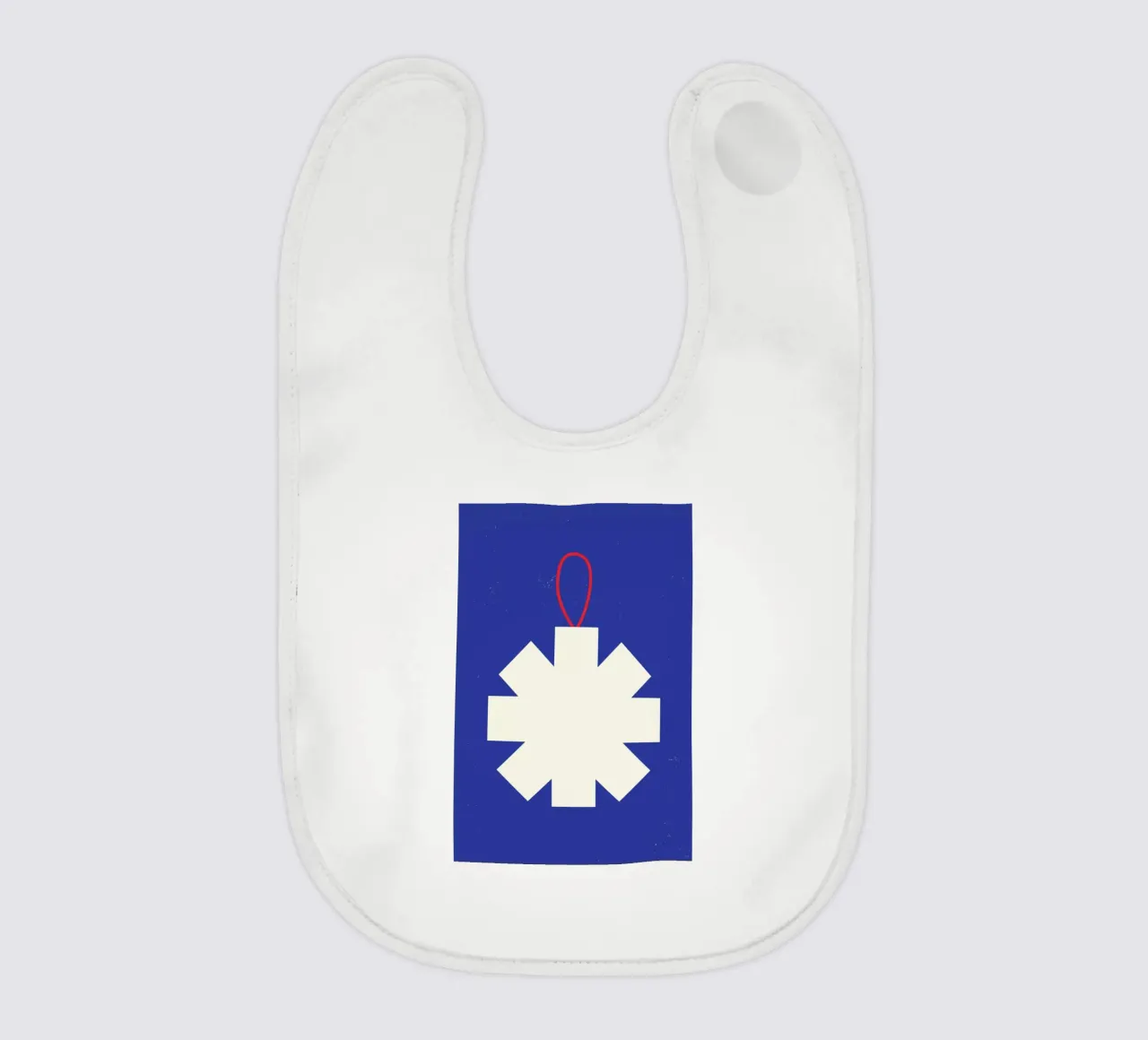 Simple Snowflake bavaglino da daylight design studio