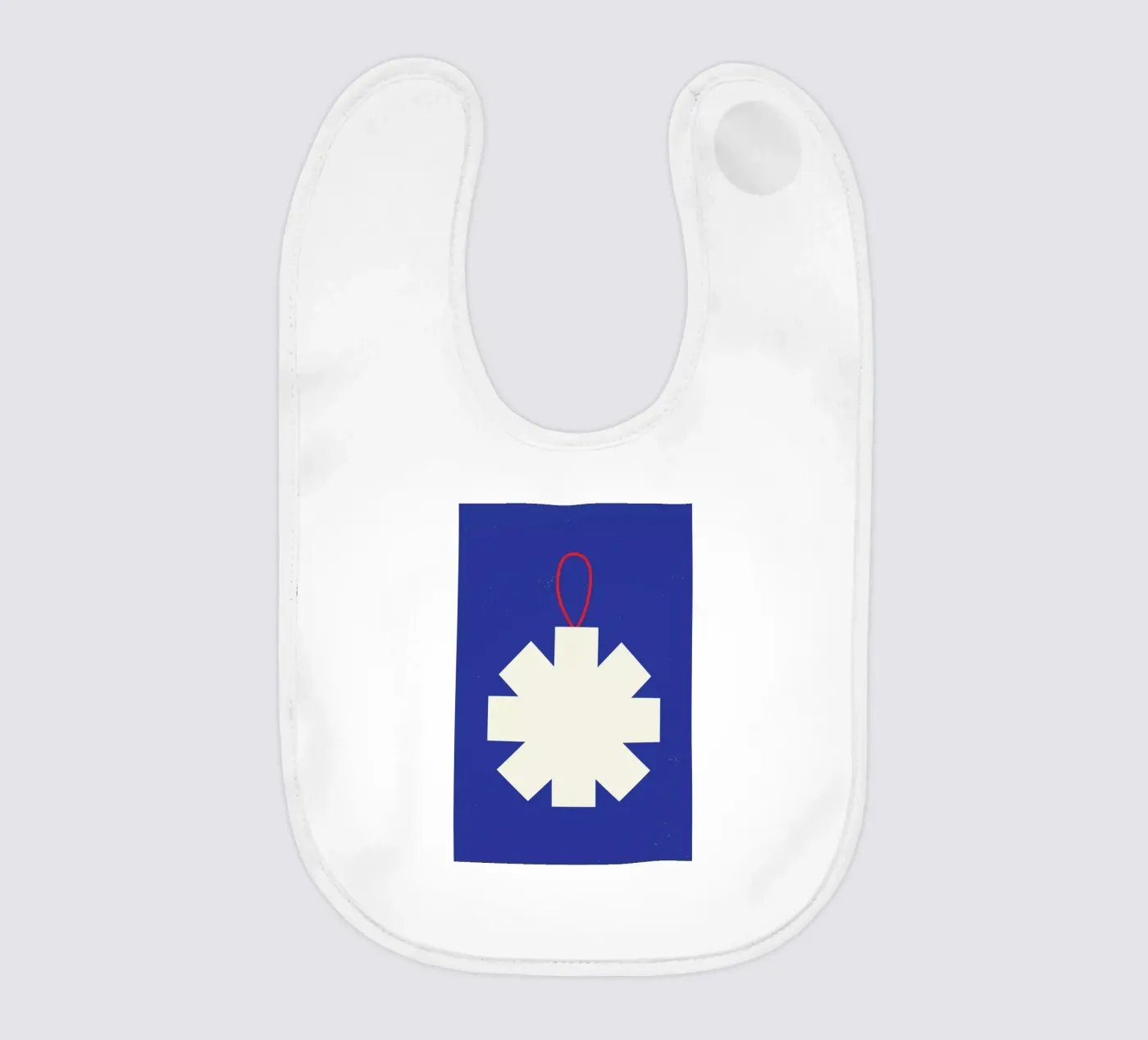 Simple Snowflake bavaglino da daylight design studio