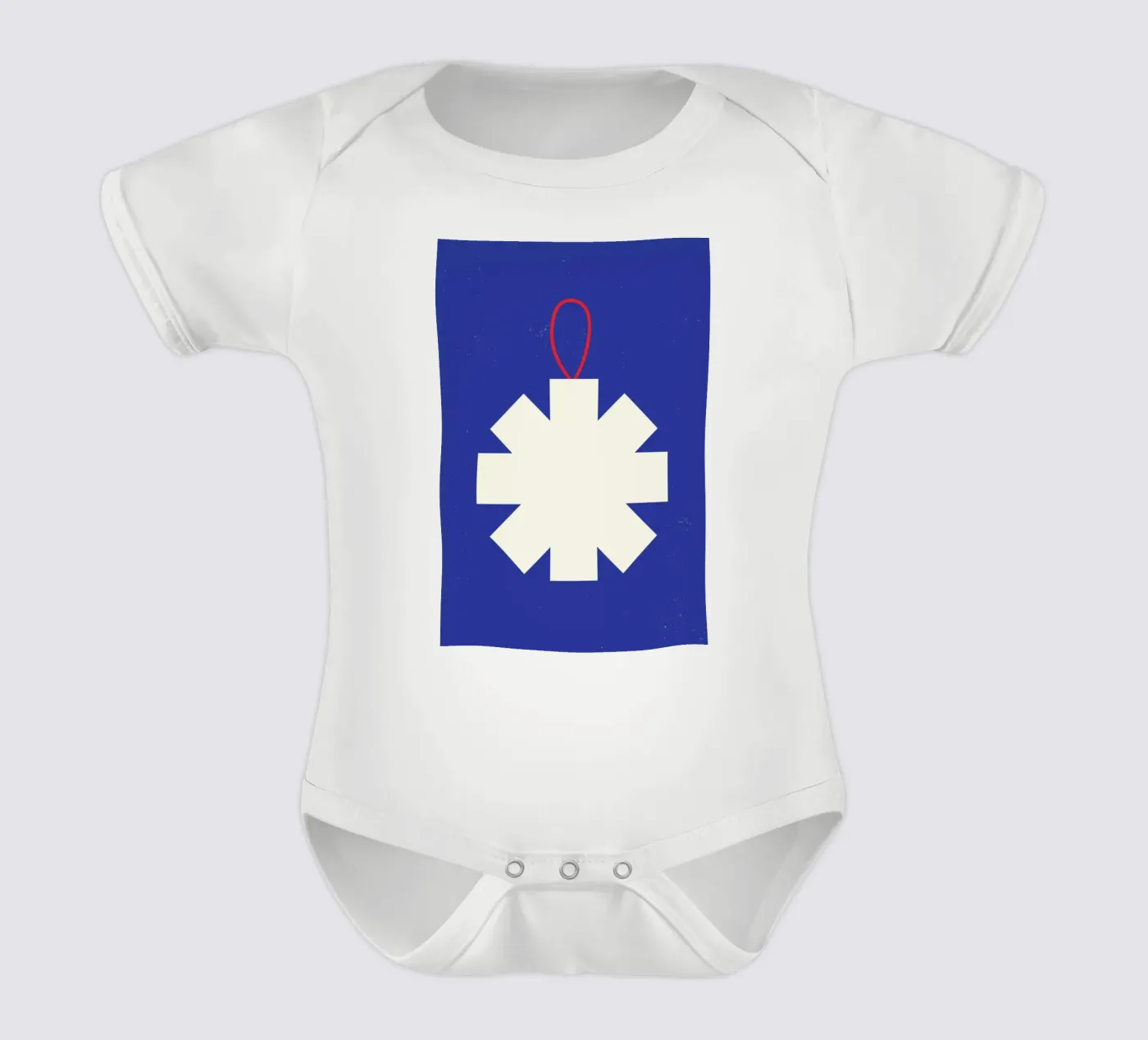 Simple Snowflake body bébé de daylight design studio