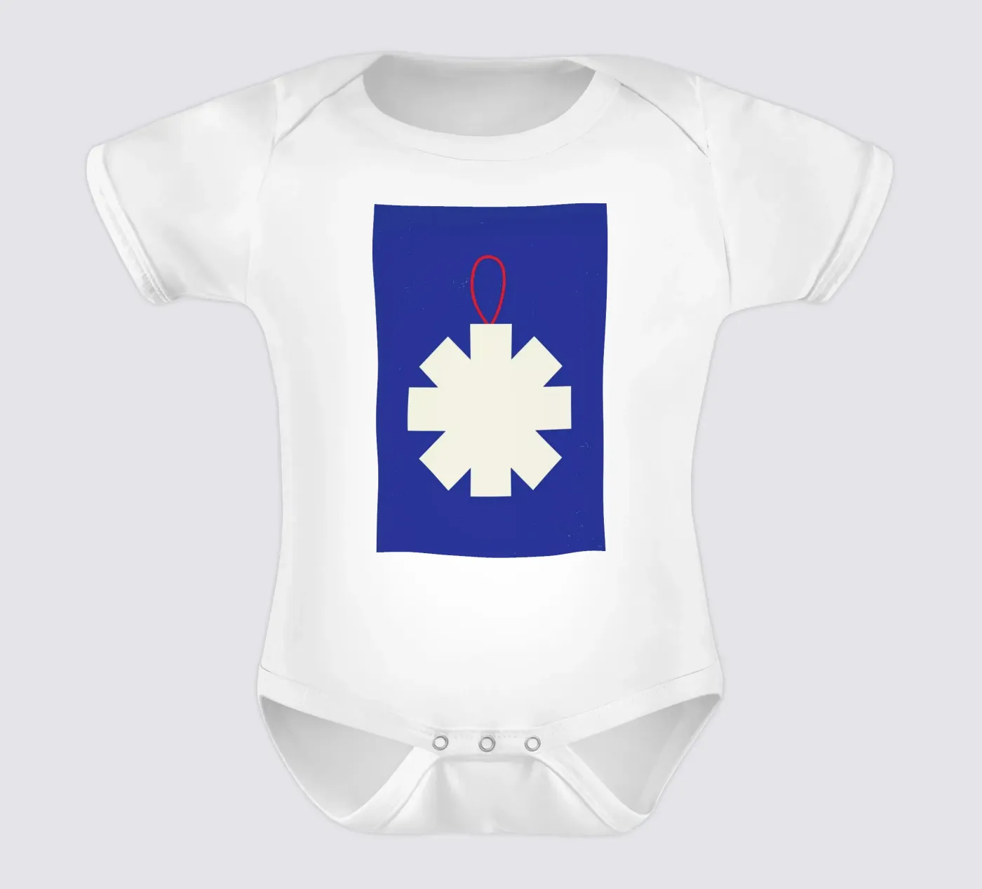 Simple Snowflake body bébé de daylight design studio