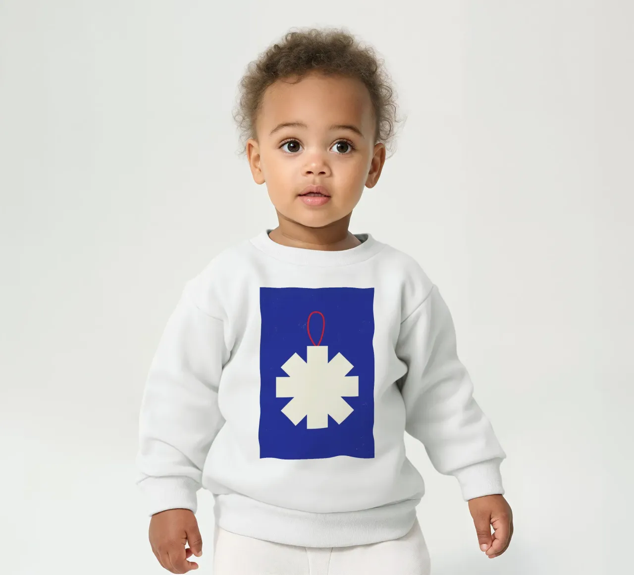 Simple Snowflake felpa neonato da daylight design studio