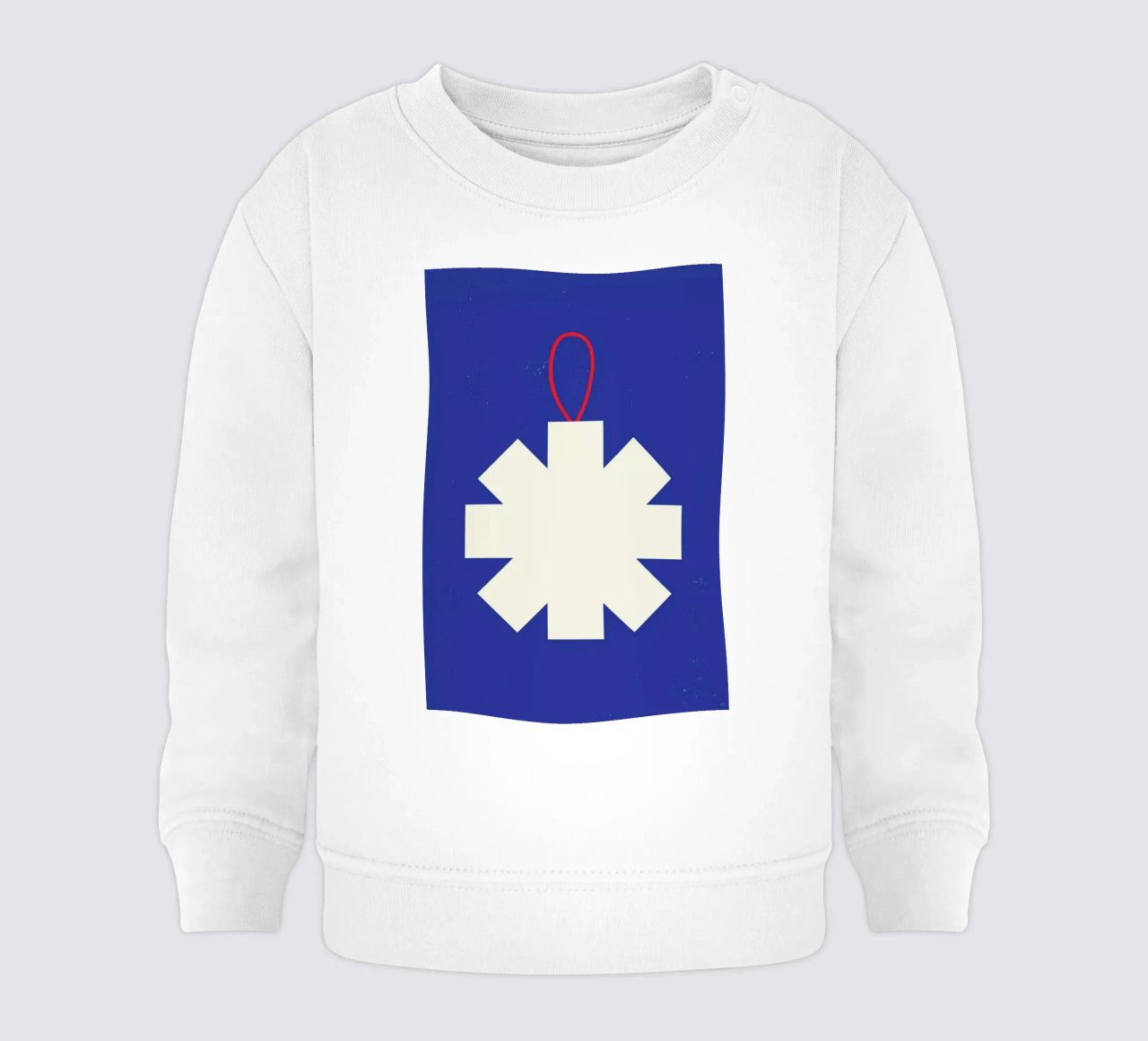 Simple Snowflake felpa neonato da daylight design studio