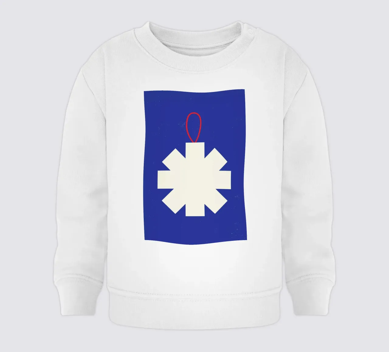 Simple Snowflake felpa neonato da daylight design studio