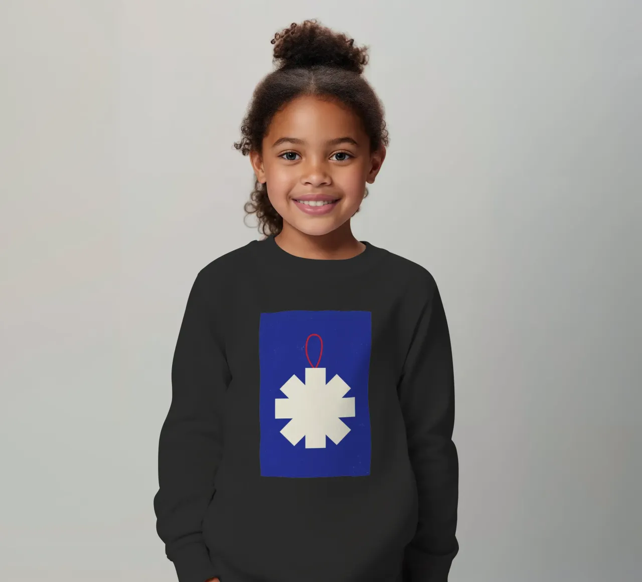 Simple Snowflake felpa bambino da daylight design studio