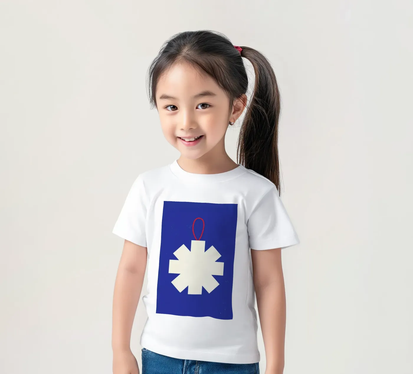 Simple Snowflake Kinder T-Shirt von daylight design studio