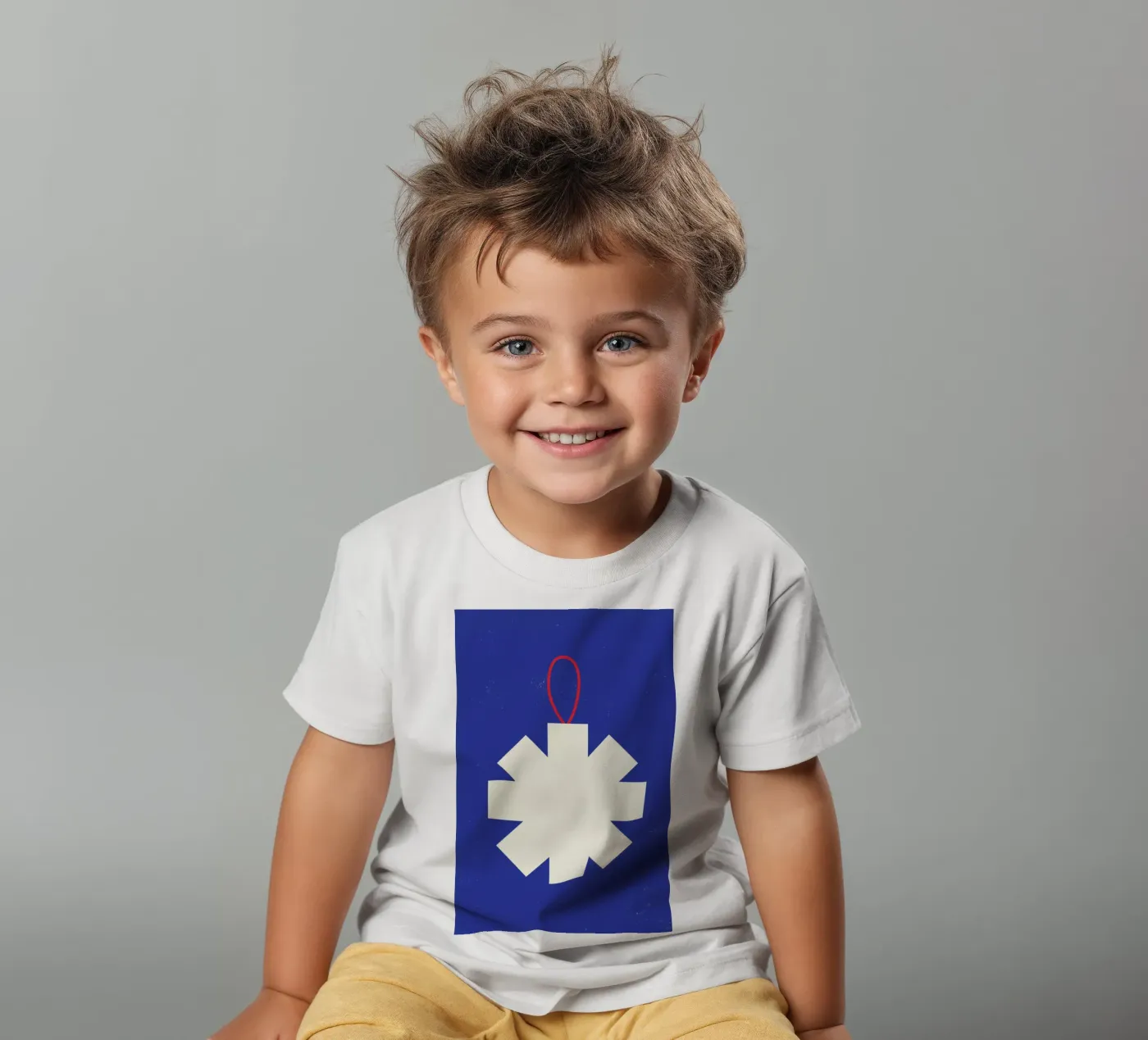 Simple Snowflake Kinder T-Shirt von daylight design studio
