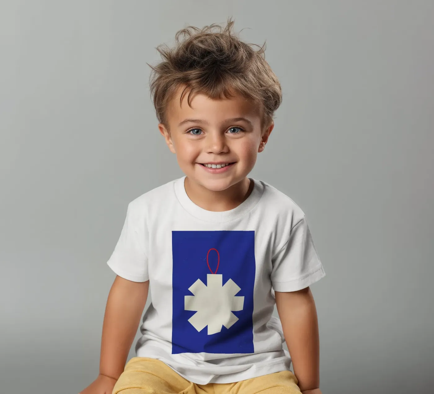 Simple Snowflake Kinder T-Shirt von daylight design studio