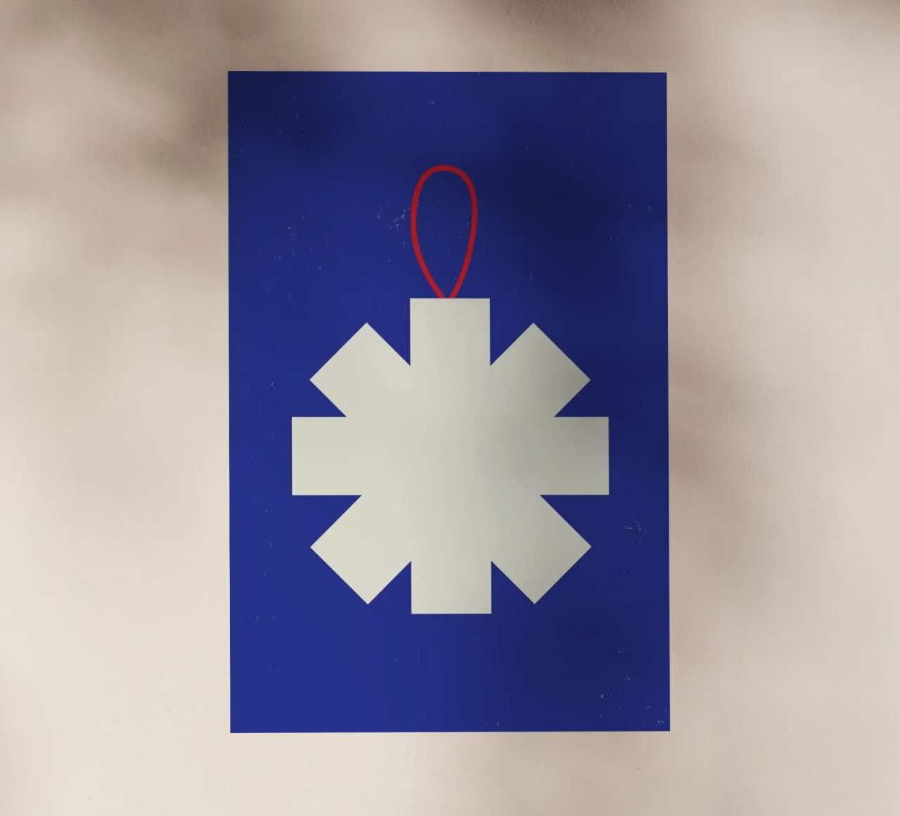Simple Snowflake pellicola backlit da daylight design studio