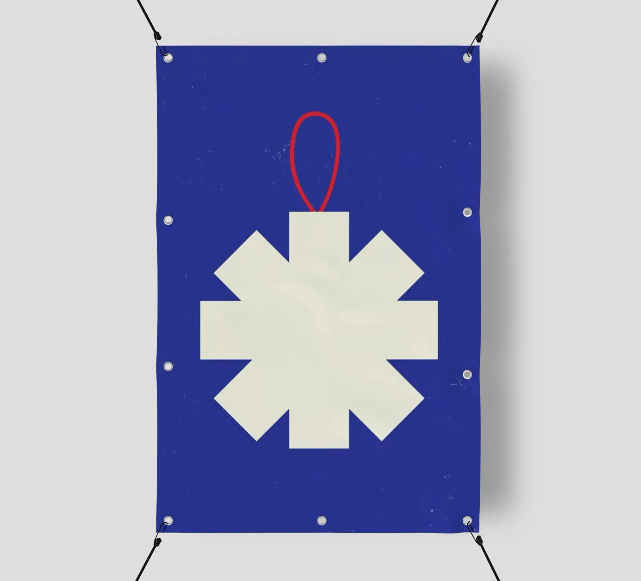Simple Snowflake telo in pvc da daylight design studio