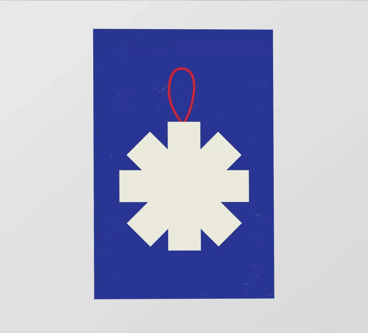 Simple Snowflake telo in pvc da daylight design studio