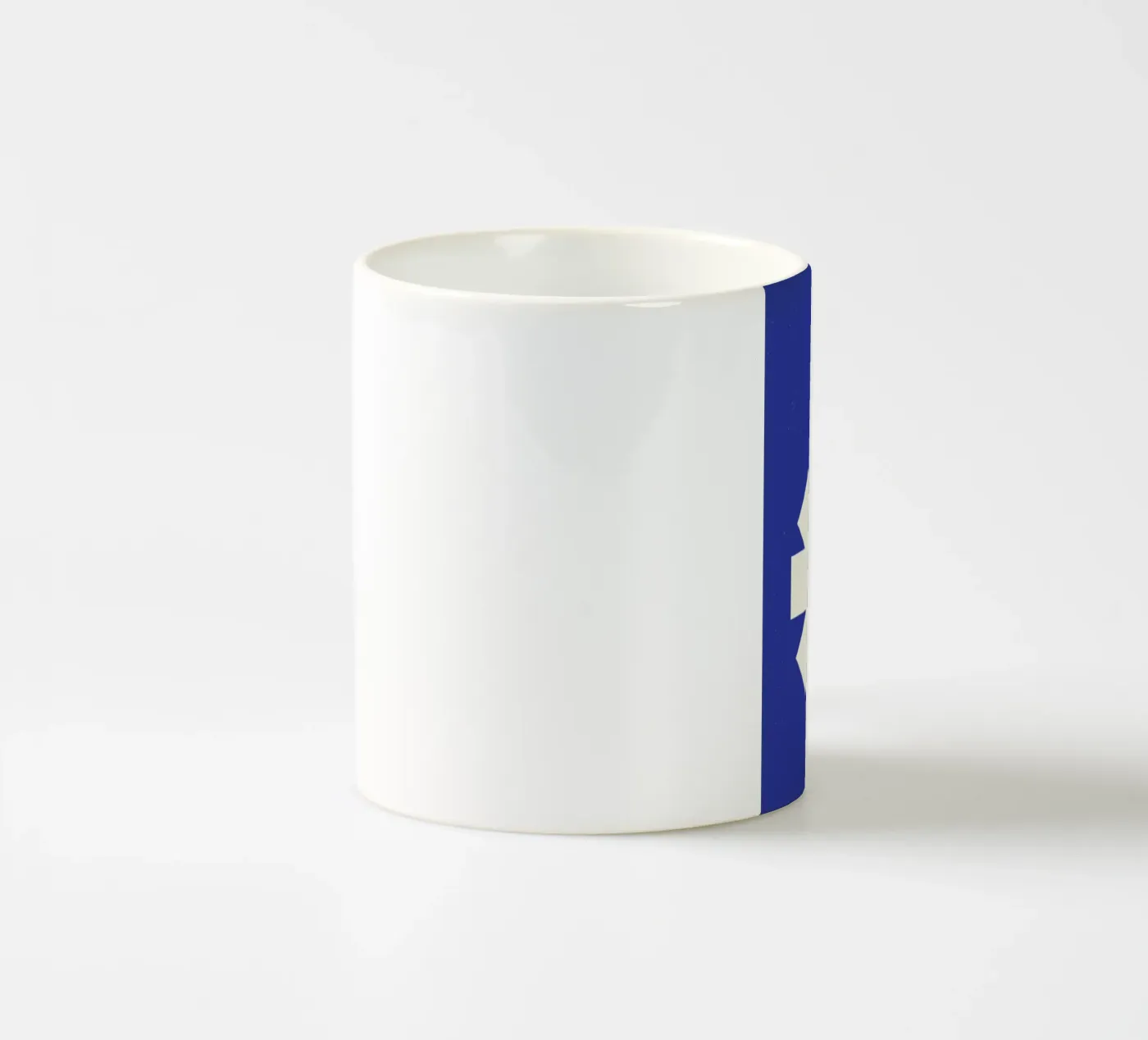 Simple Snowflake ceramic mug by daylight design studio