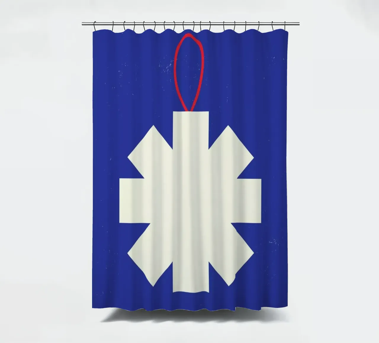 Simple Snowflake tenda da doccia da daylight design studio