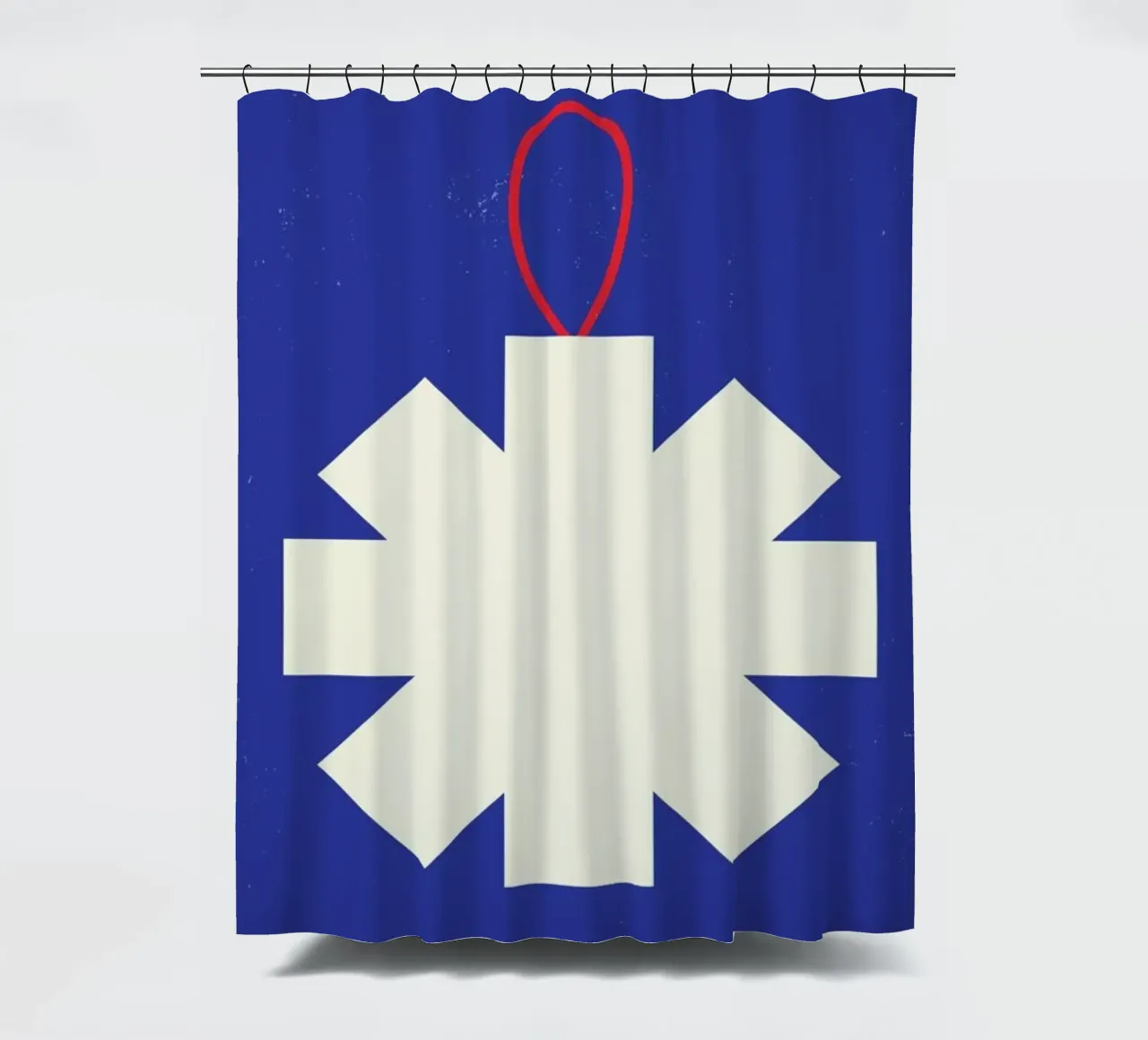 Simple Snowflake tenda da doccia da daylight design studio