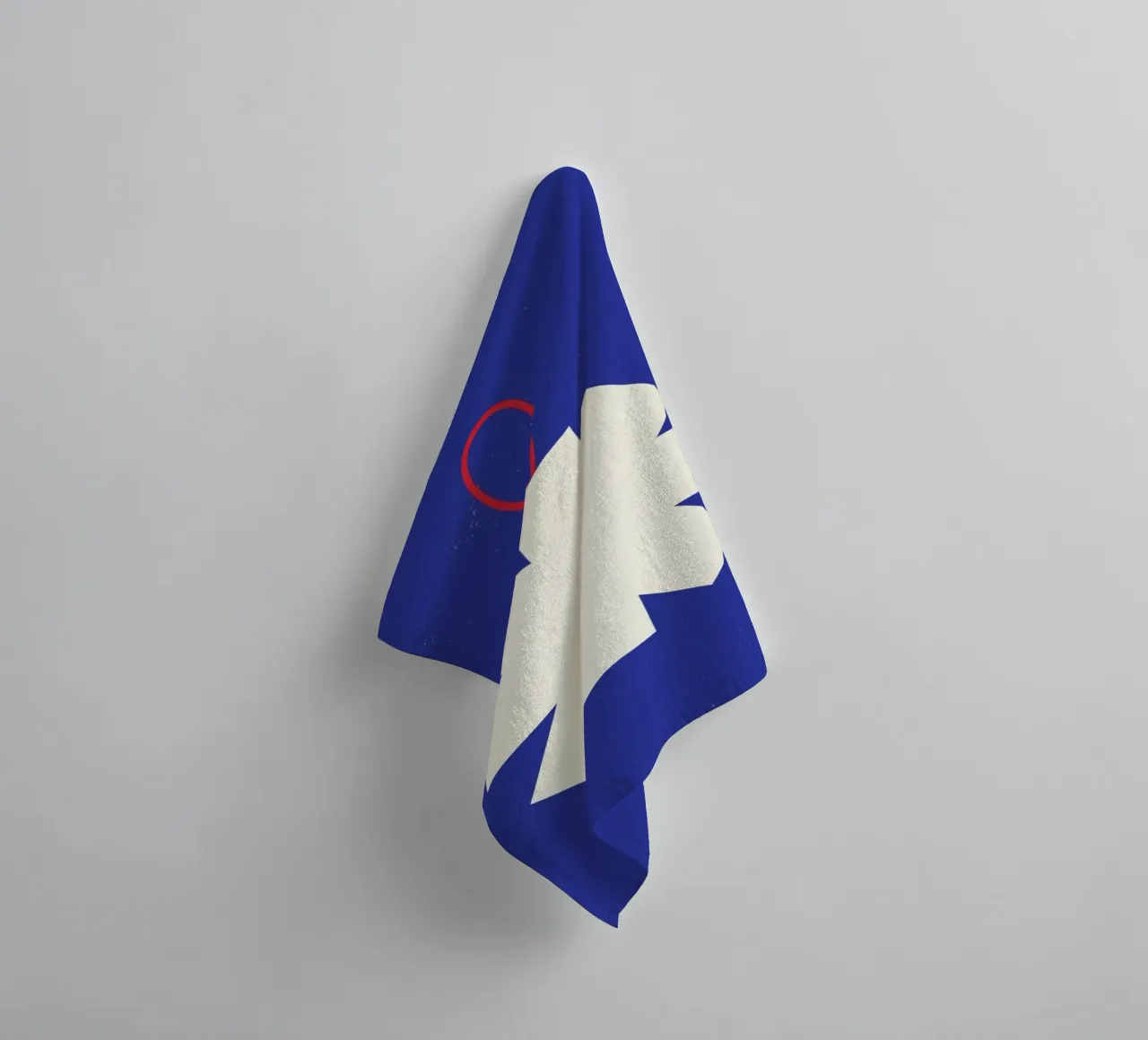 Simple Snowflake asciugamano da bagno da daylight design studio