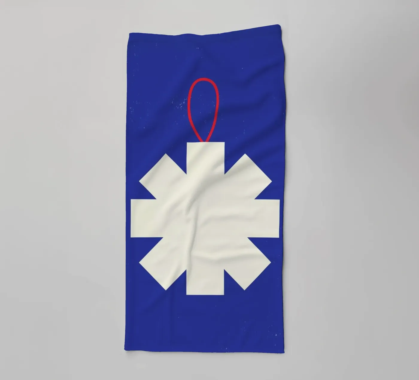 Simple Snowflake badhanddoek van daylight design studio