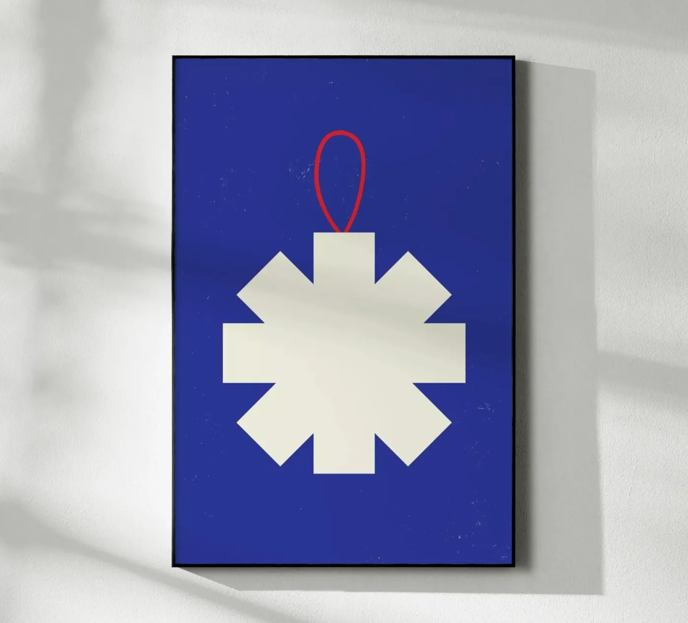 Simple Snowflake acrylic glass by daylight design studio