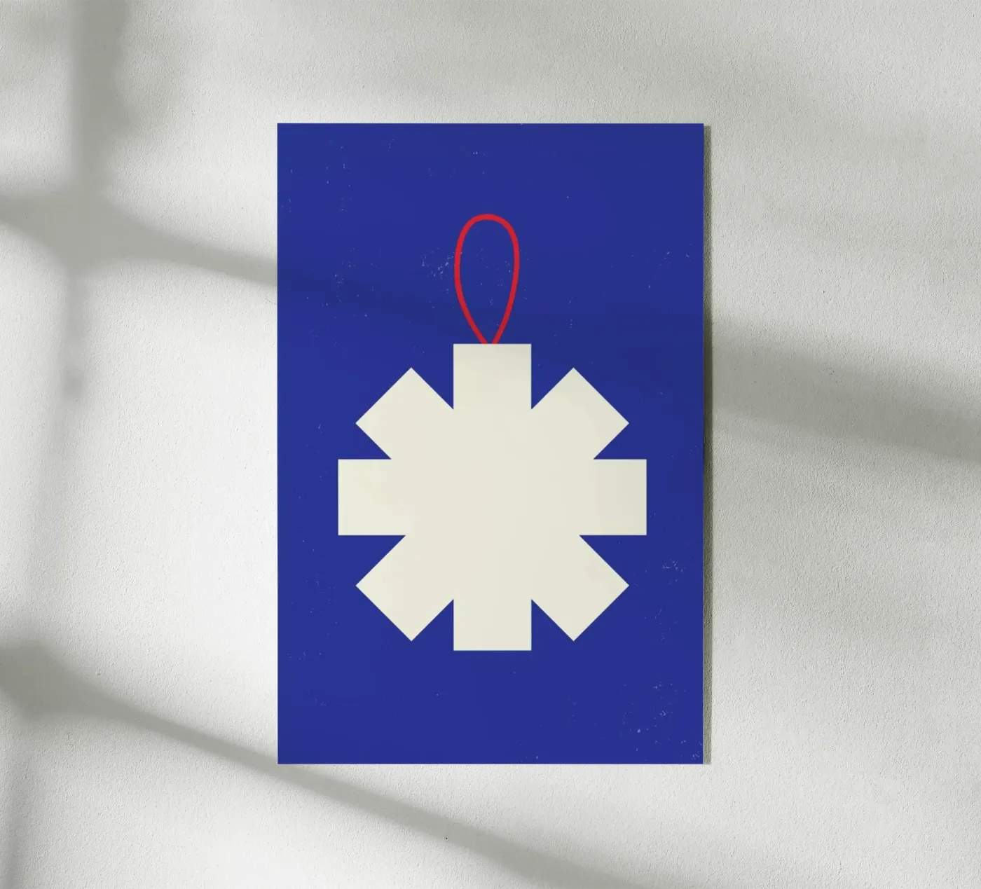 Simple Snowflake Acryl-Glas von daylight design studio