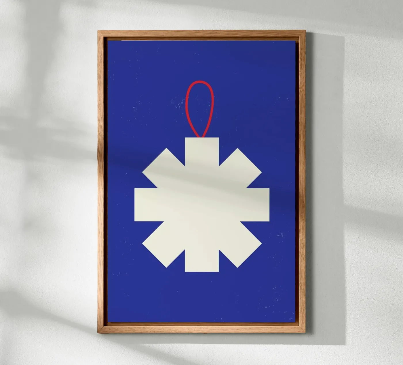 Simple Snowflake canvas van daylight design studio