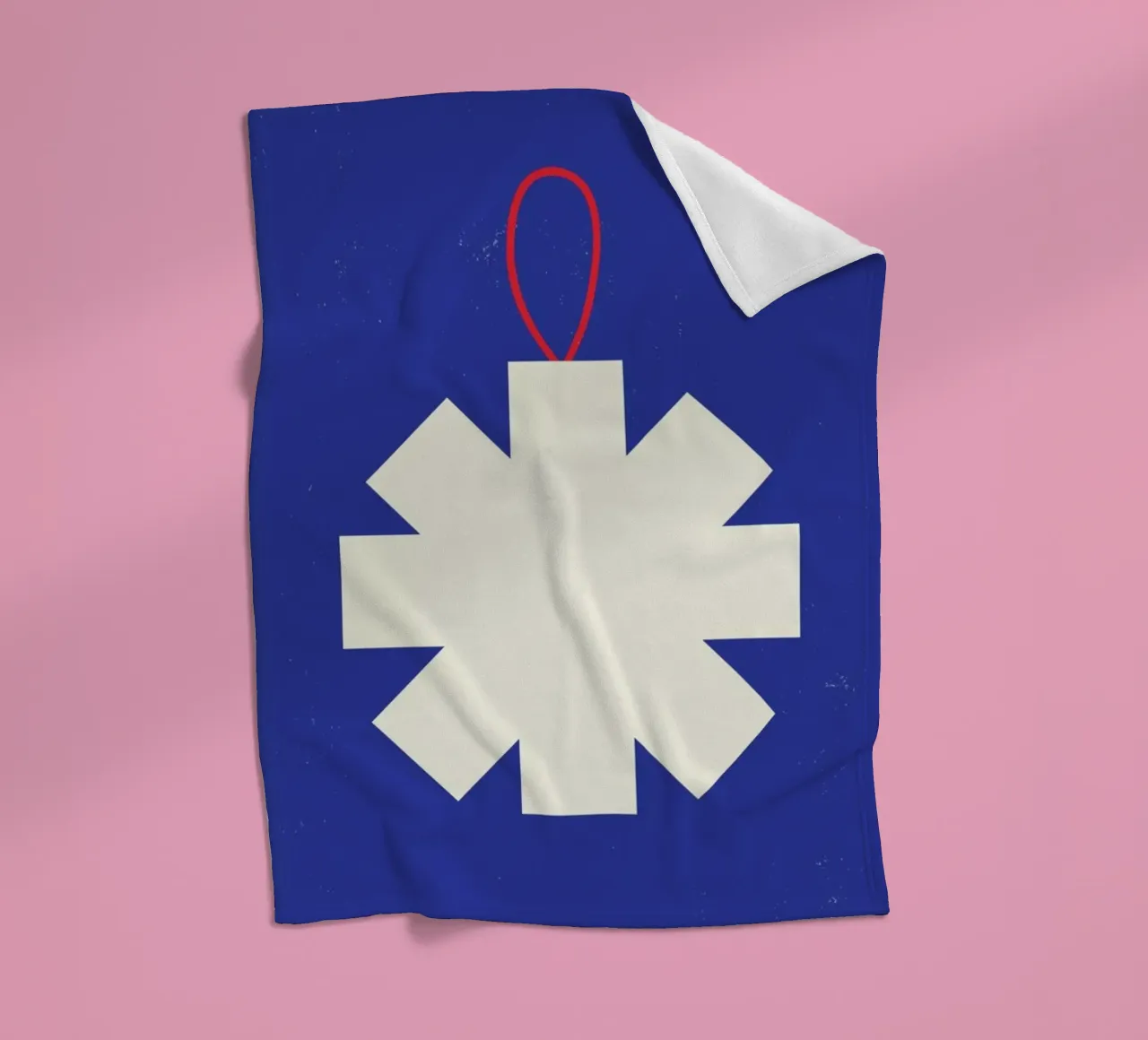 Simple Snowflake Fleecedecke von daylight design studio