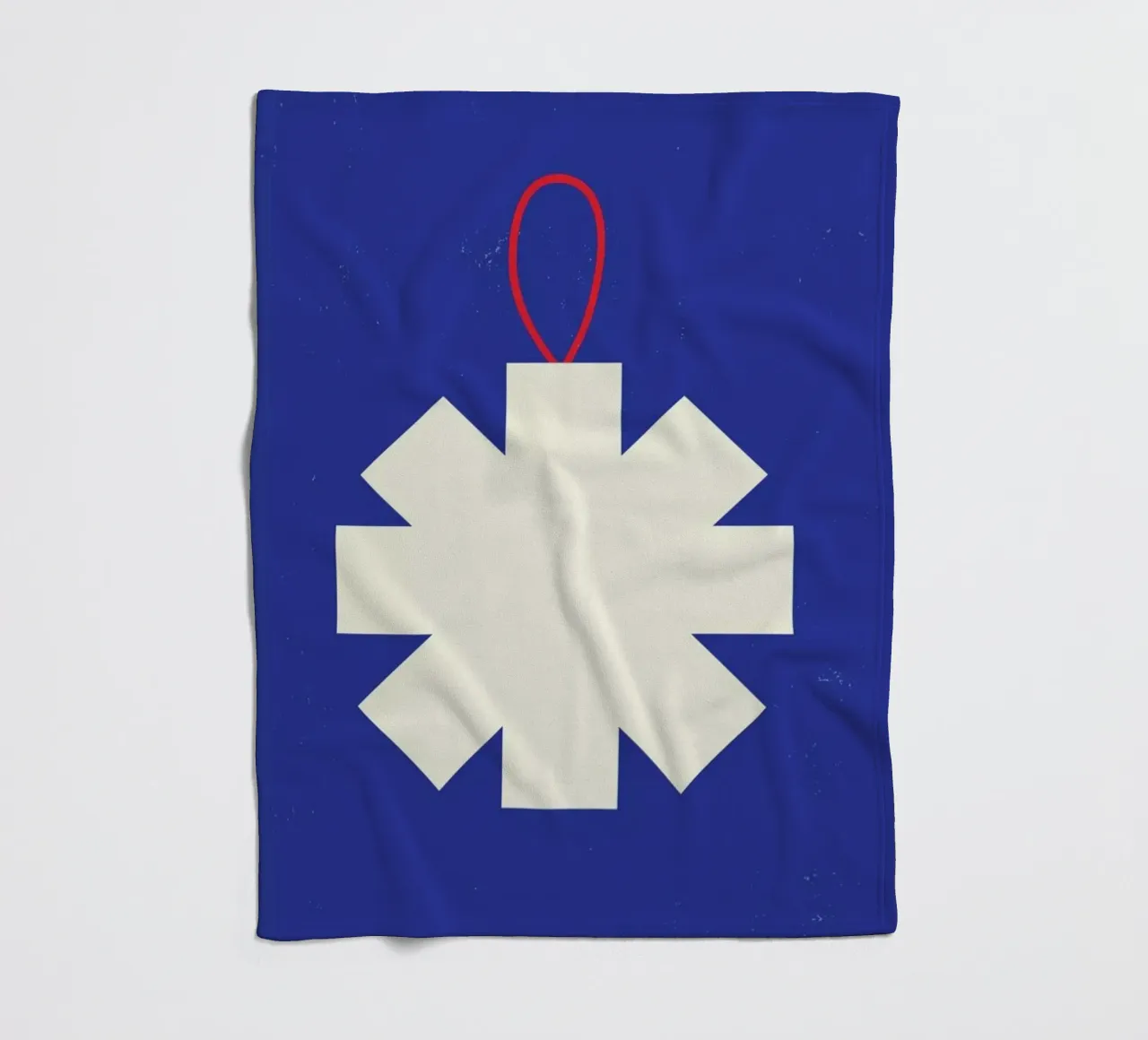 Simple Snowflake Fleecedecke von daylight design studio