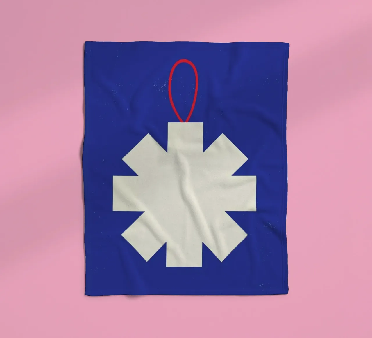 Simple Snowflake Fleecedecke von daylight design studio