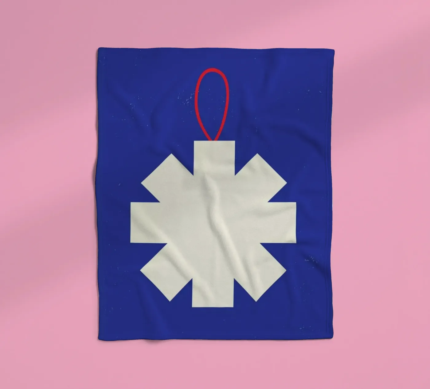 Simple Snowflake Fleecedecke von daylight design studio