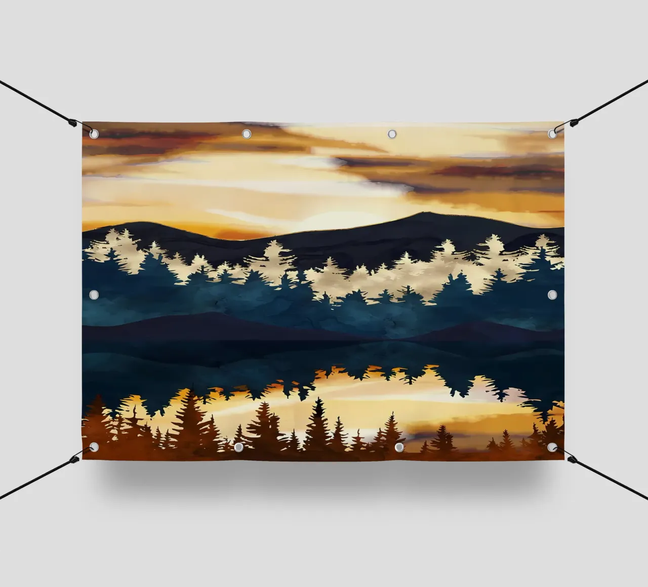 Lago Blue Forest telo in pvc da Albert S Jacob