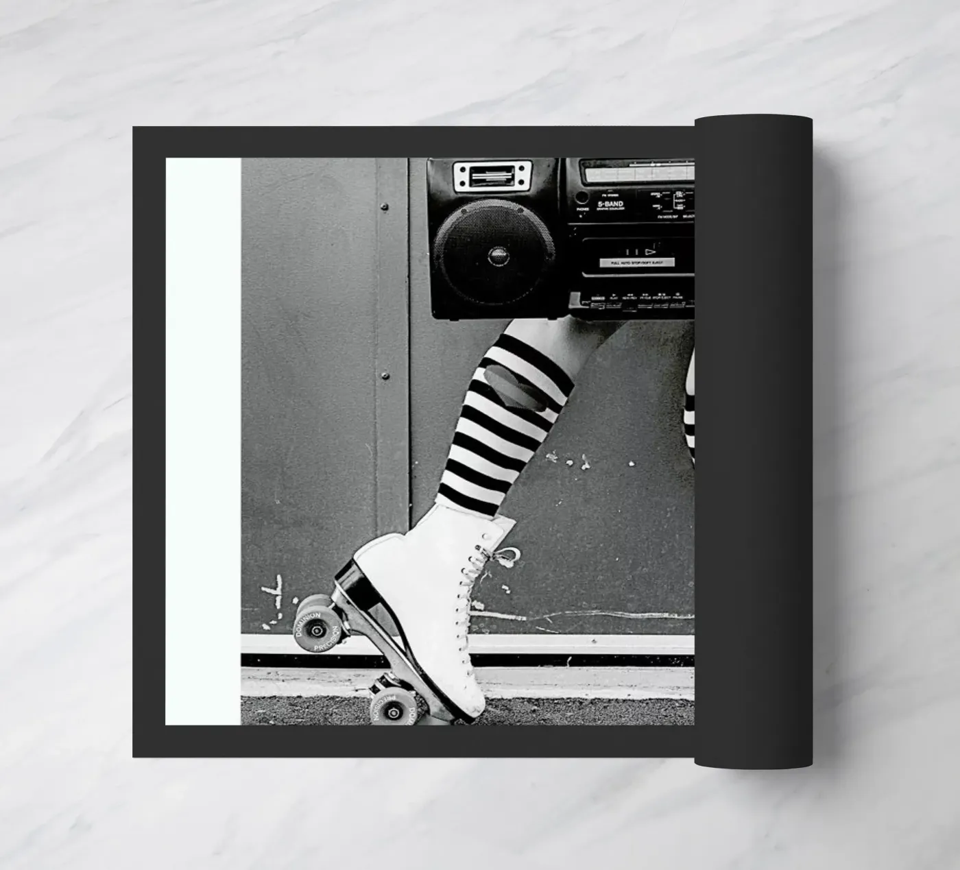 Boombox doormat by METROPOLIS