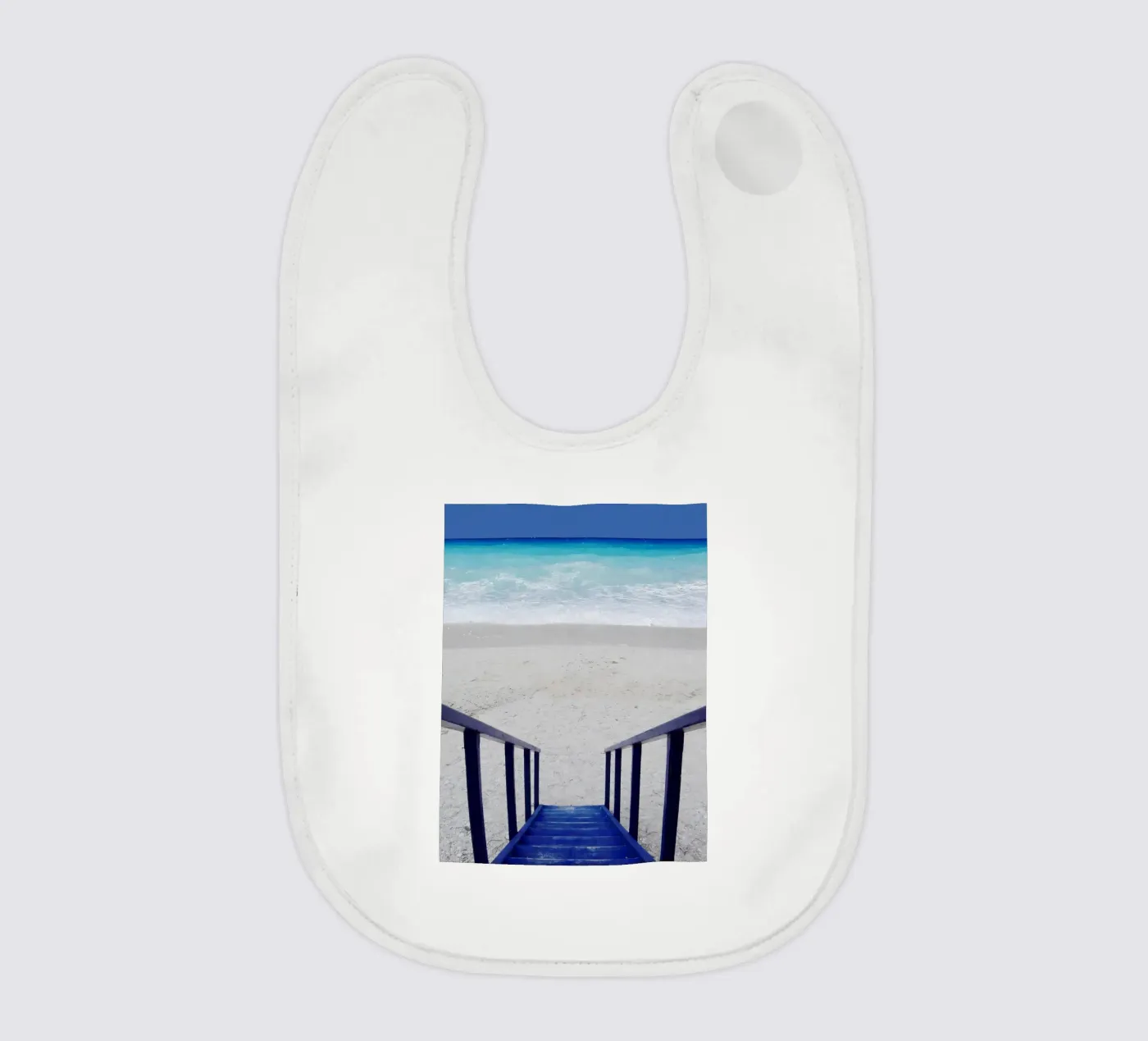 Mare blu greco bavaglino da Moon Bloom