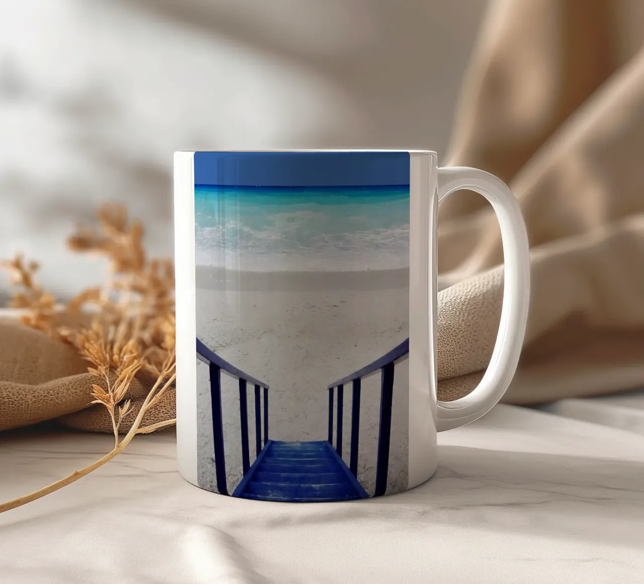Mare blu greco tazza in ceramica da Moon  Bloom