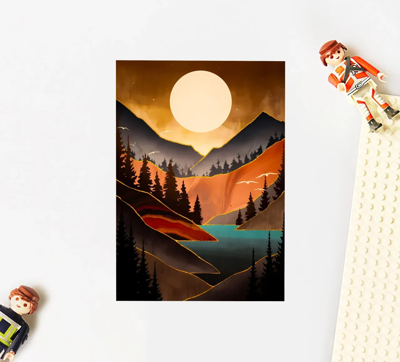 Fall Sunset sticker by Albert S Jacob