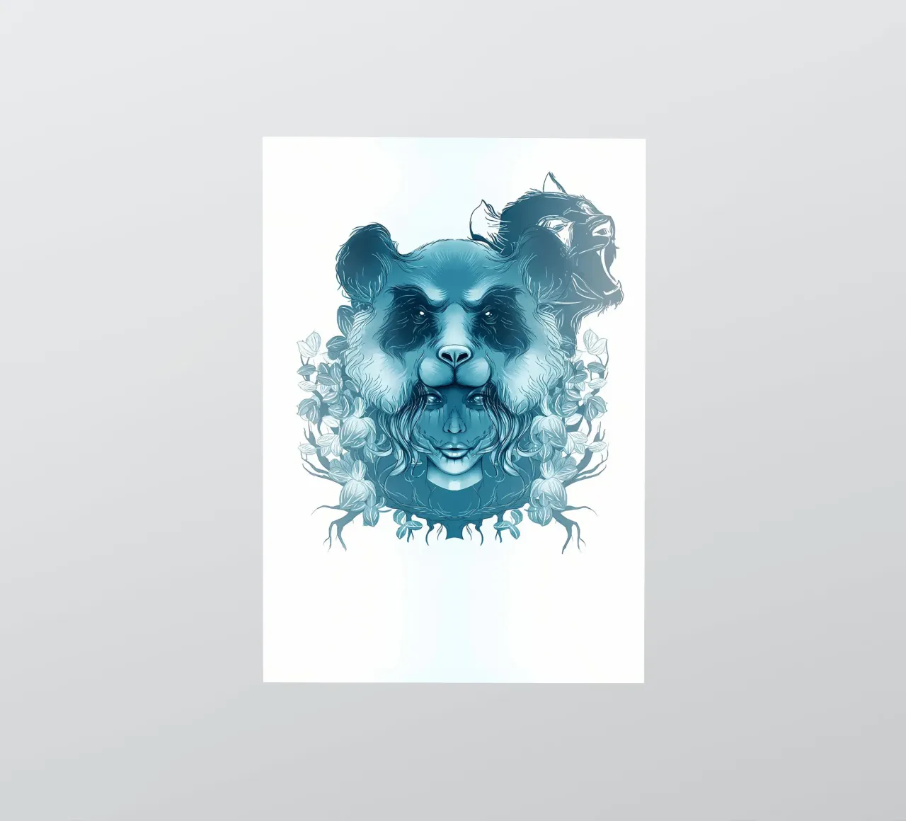 Animalr 003 sticker by James M Coyle