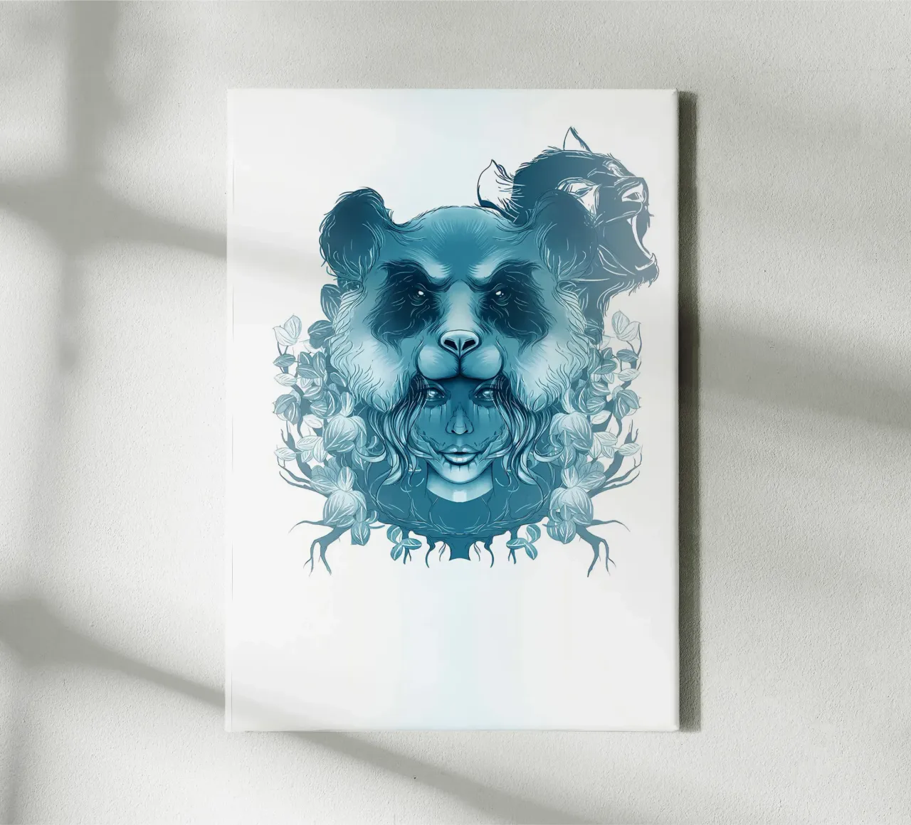 Animalr 003 canvas by James M Coyle