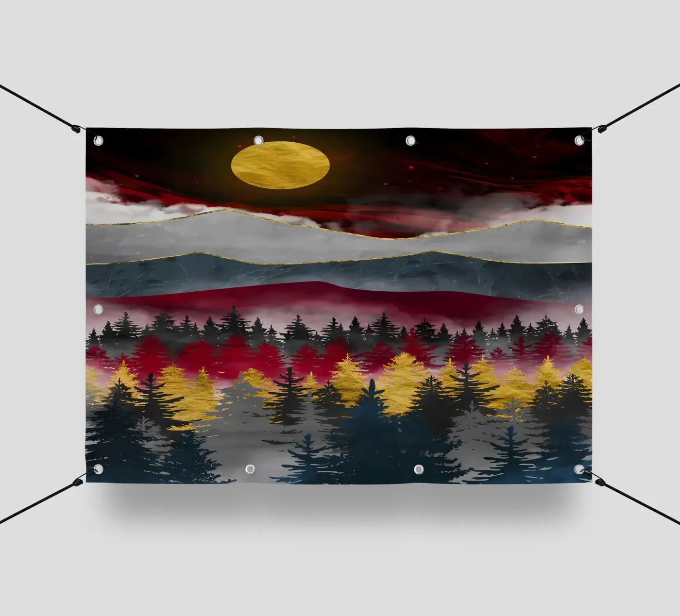 Pine Forest bâche pvc de Albert S Jacob