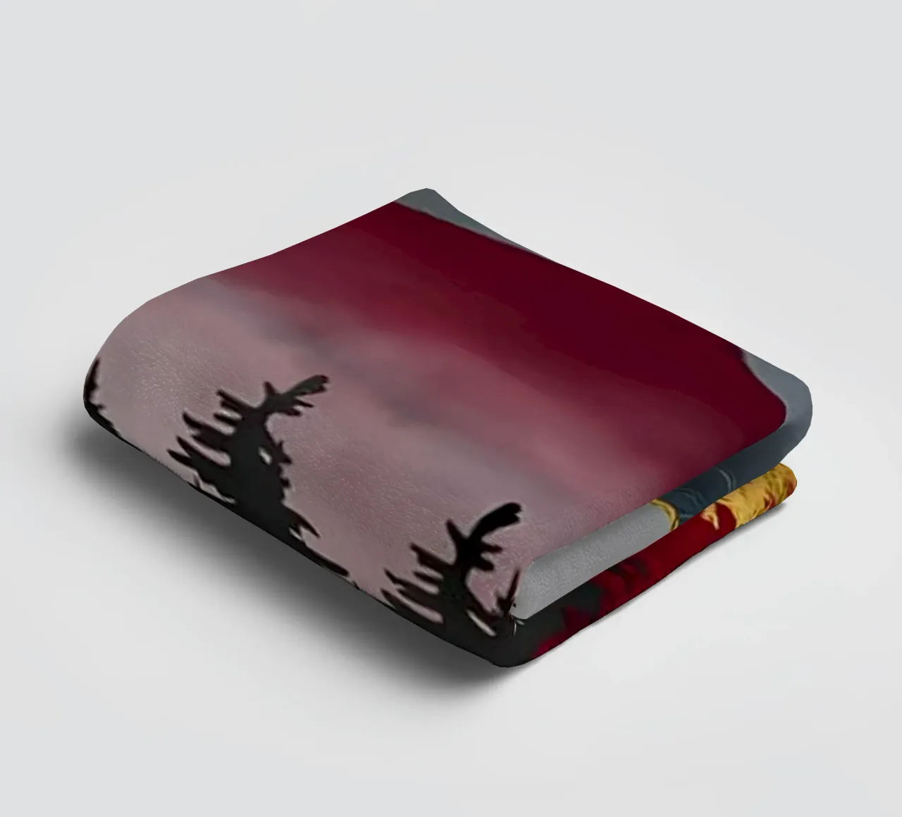 Pine Forest towel by Albert S Jacob