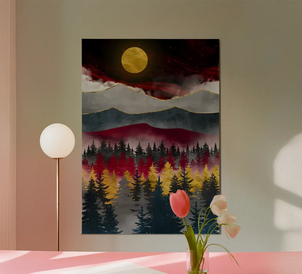 Pineta poster da Albert S Jacob