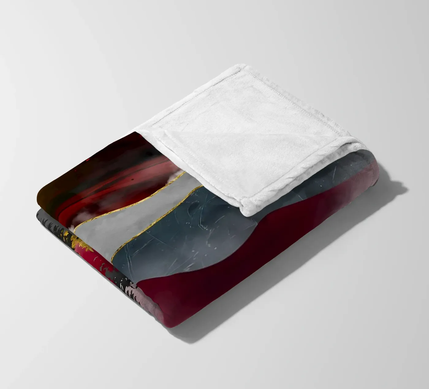 Pine Forest fleece blanket by Albert S Jacob