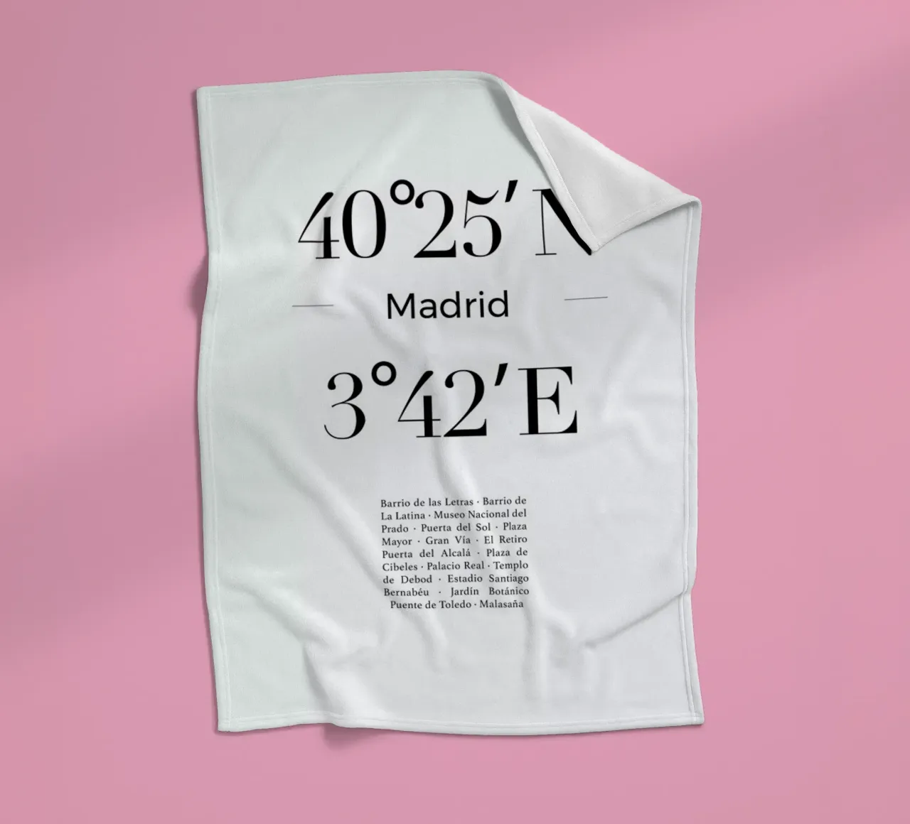 Madrid fleecedeken van Studio One