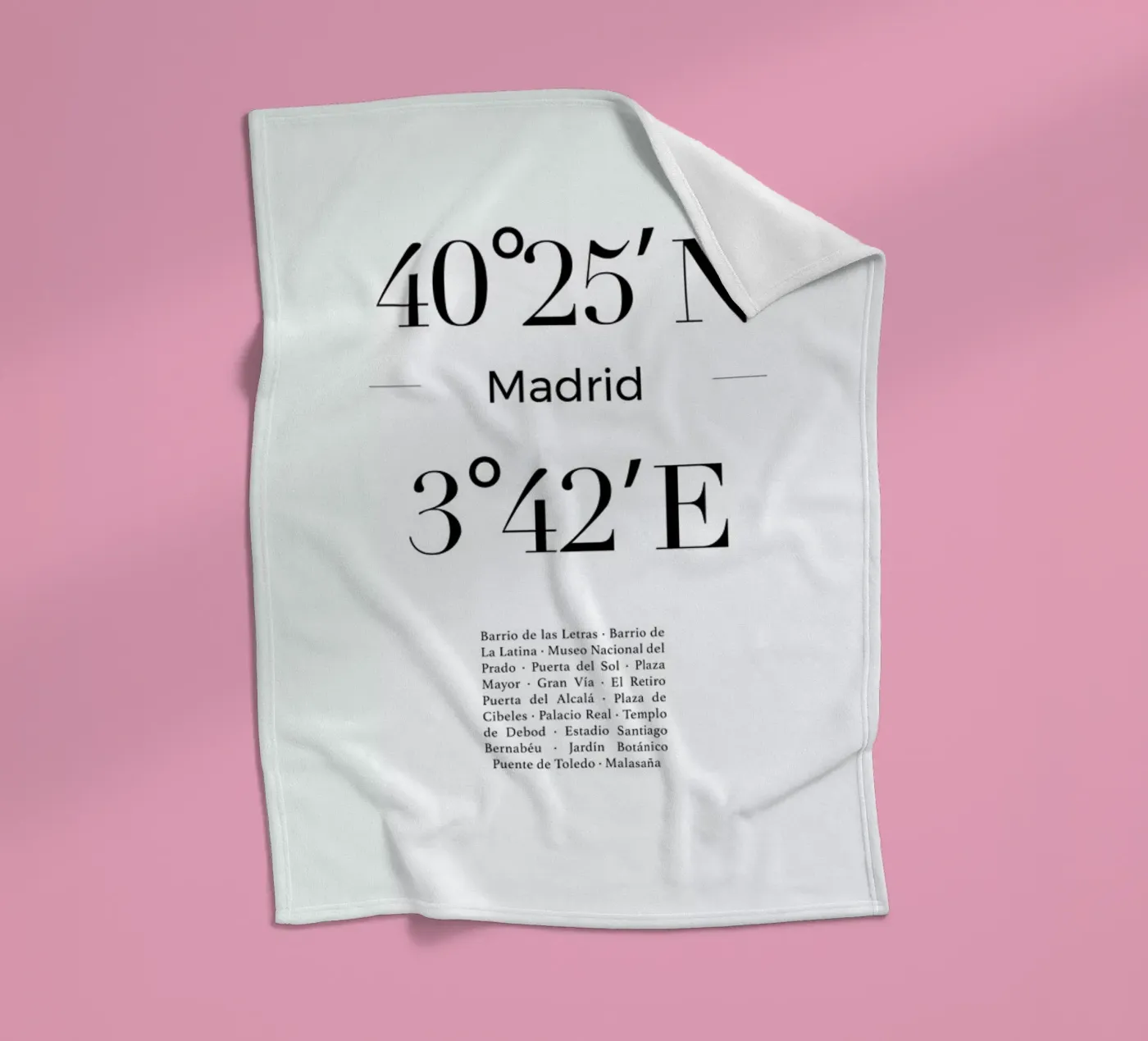 Madrid fleecedeken van Studio One