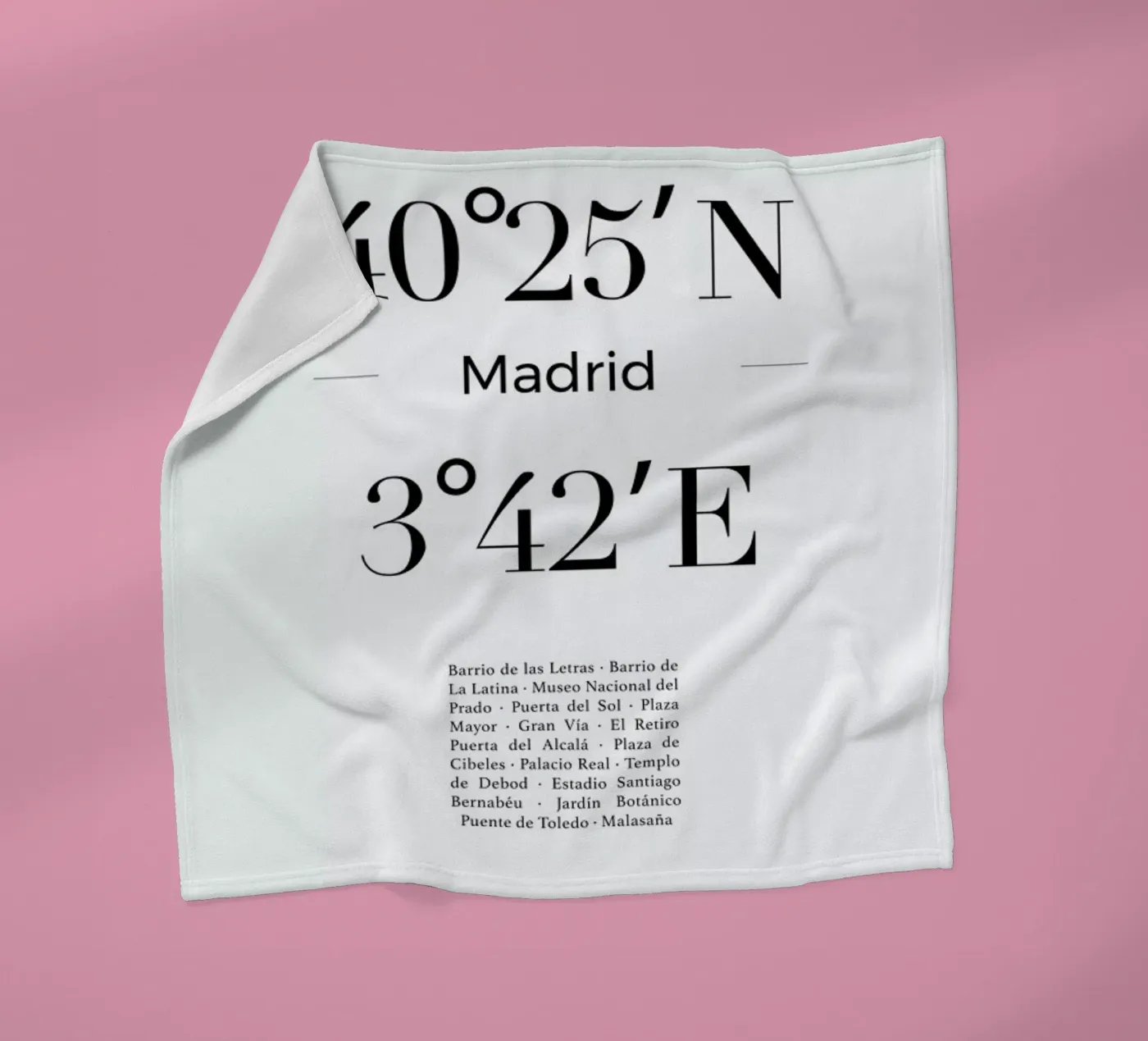 Madrid fleecedeken van Studio One