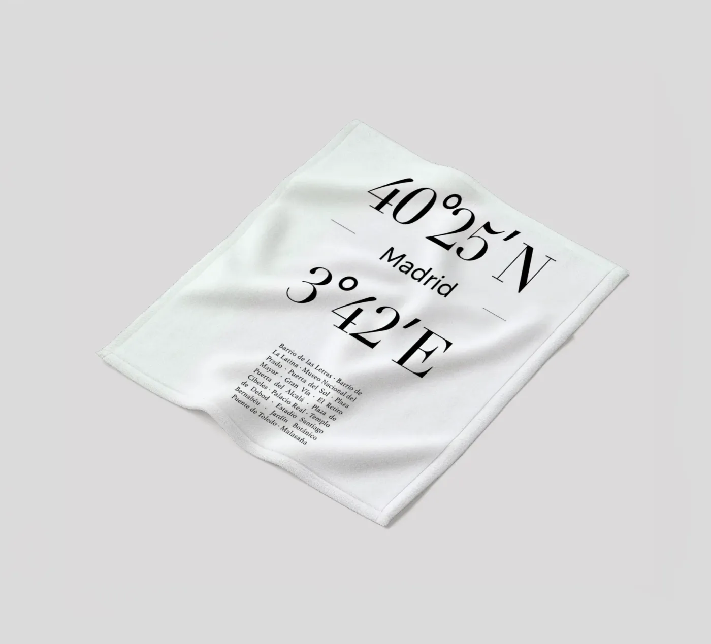 Madrid fleecedeken van Studio One