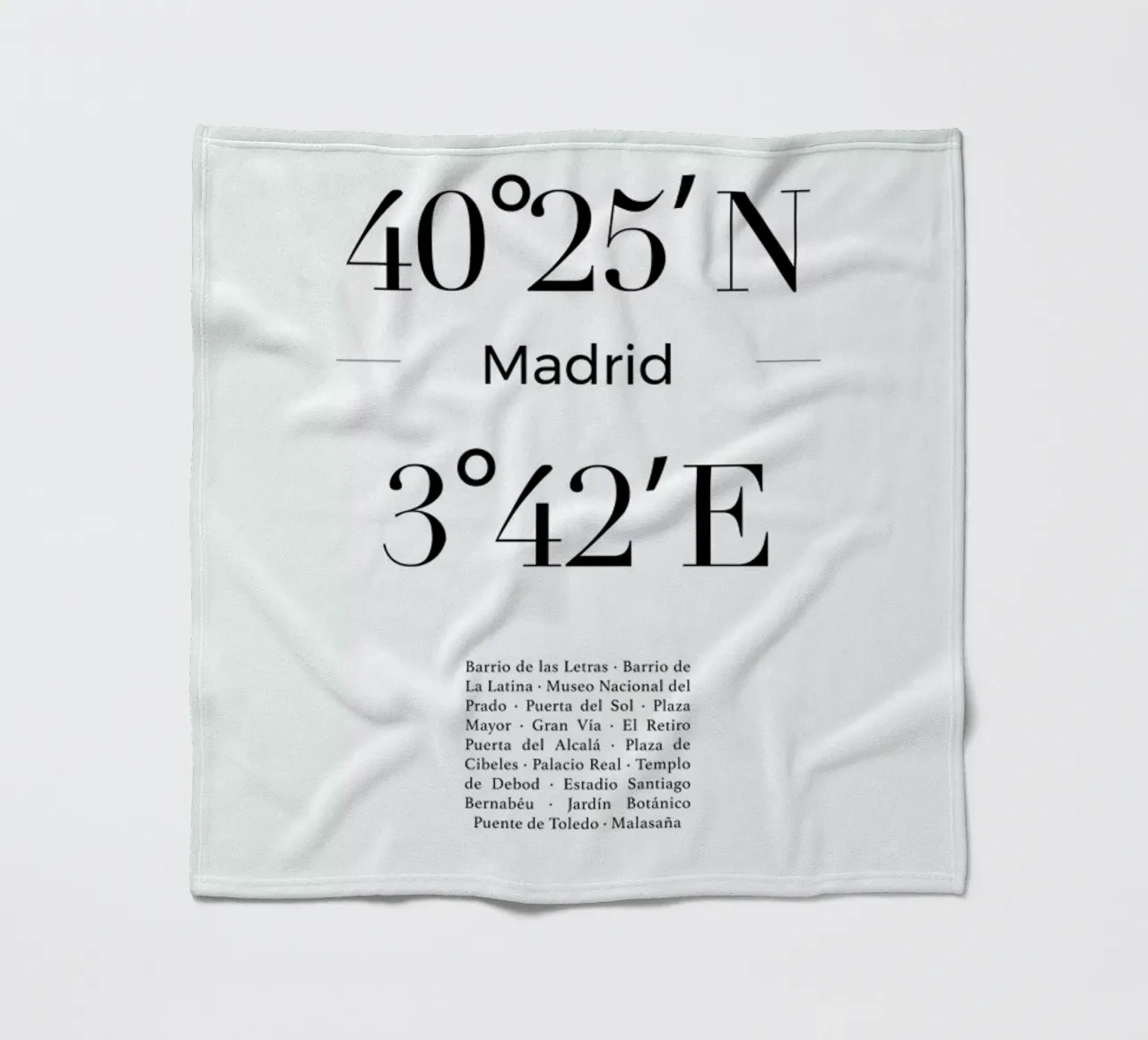 Madrid fleecedeken van Studio One