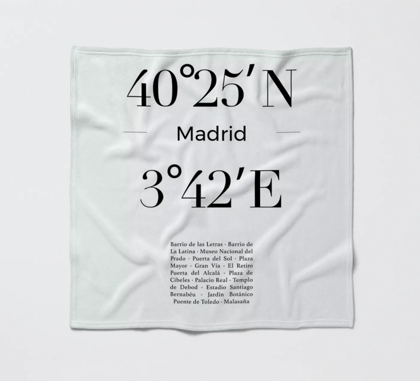 Madrid fleecedeken van Studio One