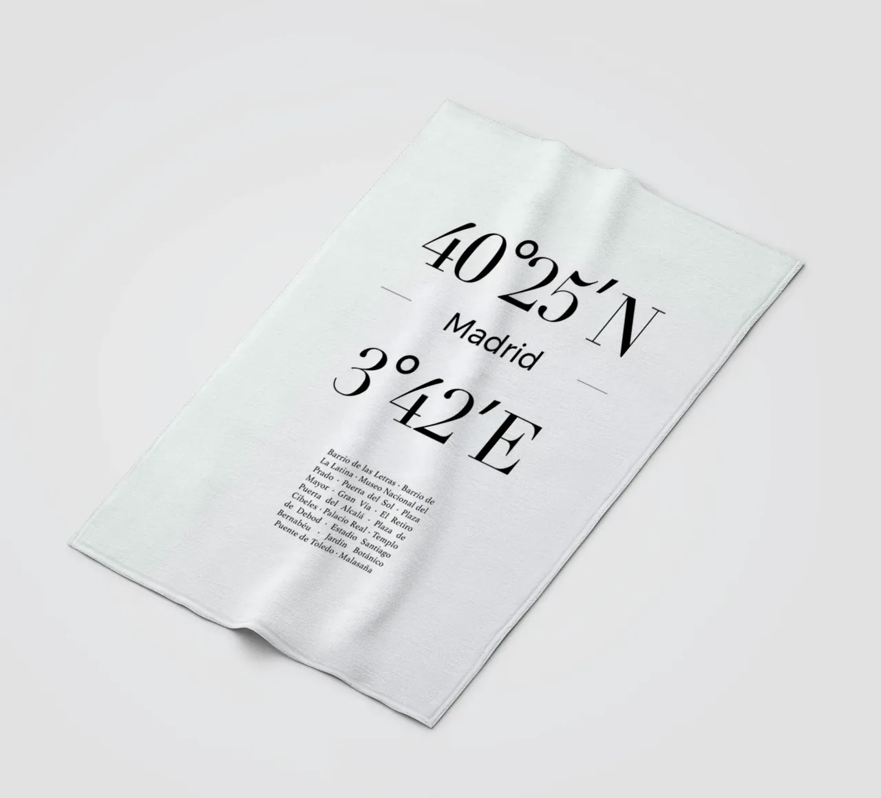 Madrid fleecedeken van Studio One