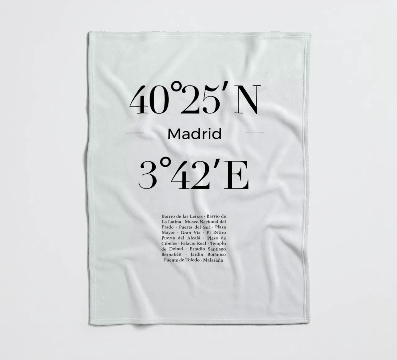 Madrid fleecedeken van Studio One