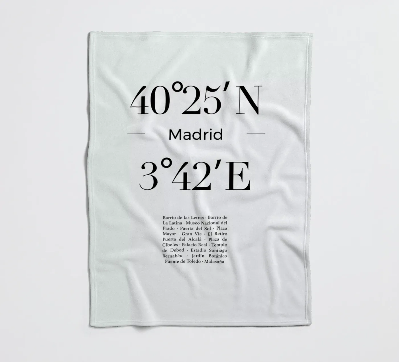 Madrid fleecedeken van Studio One