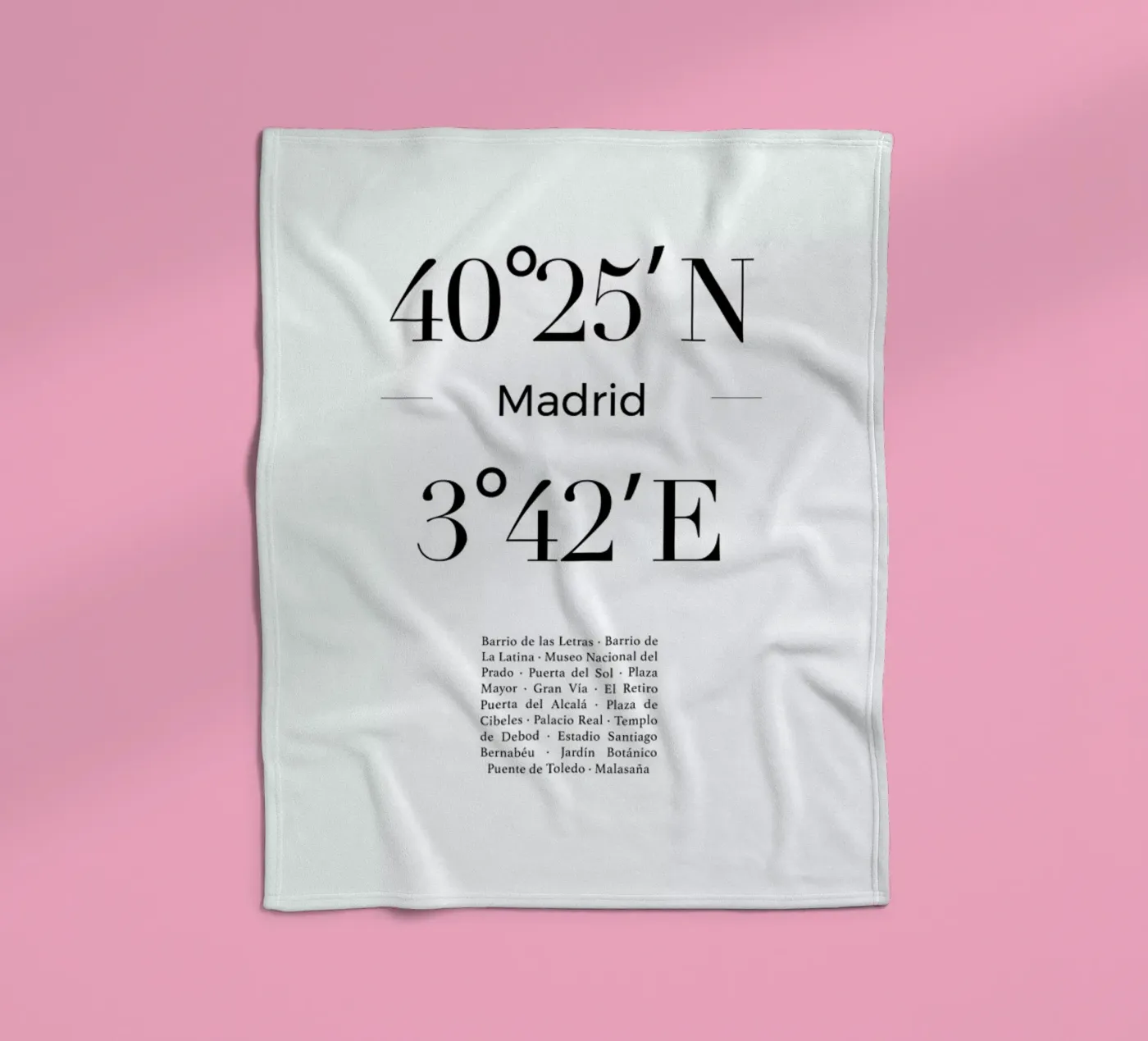 Madrid fleecedeken van Studio One