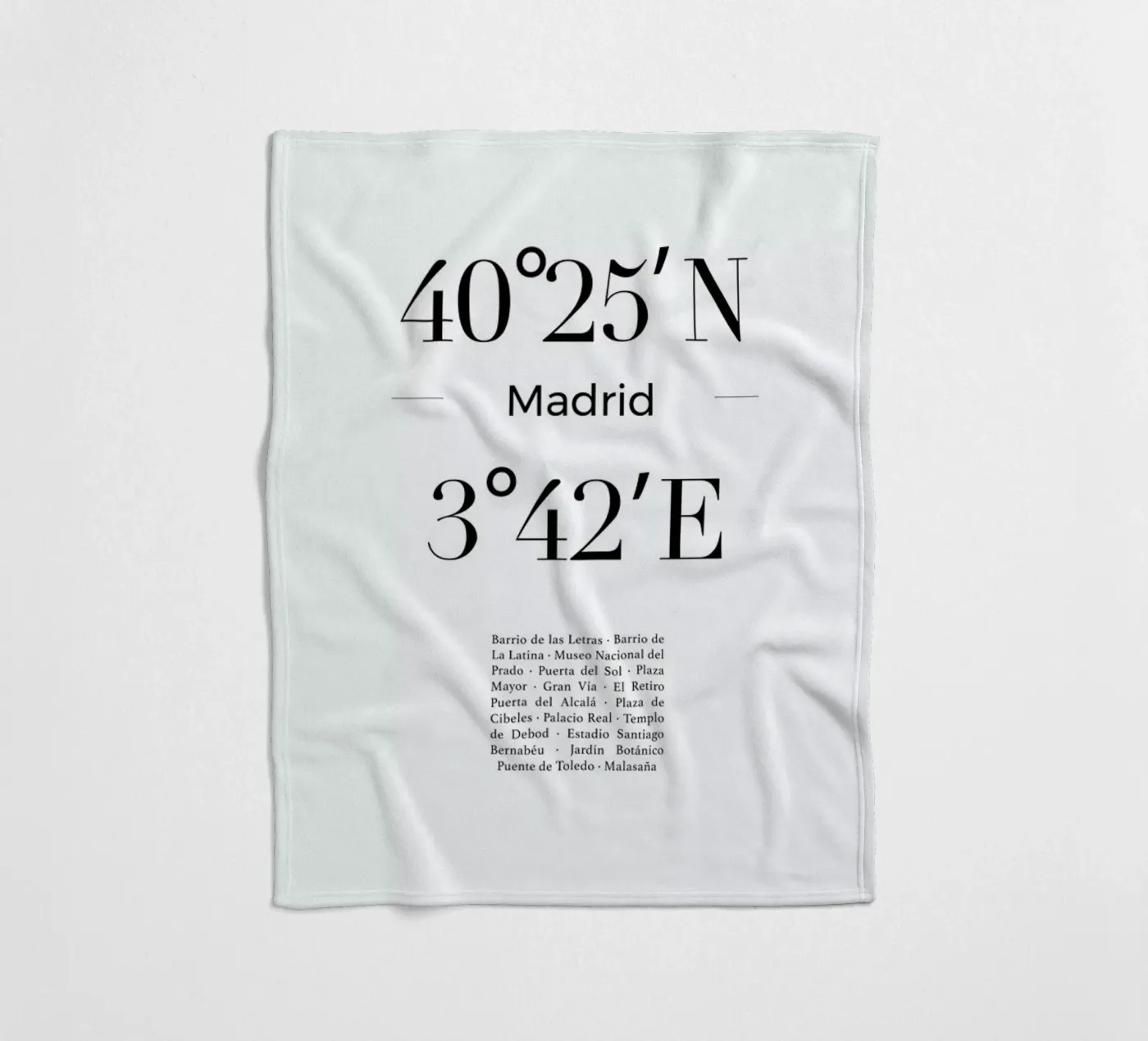 Madrid fleecedeken van Studio One