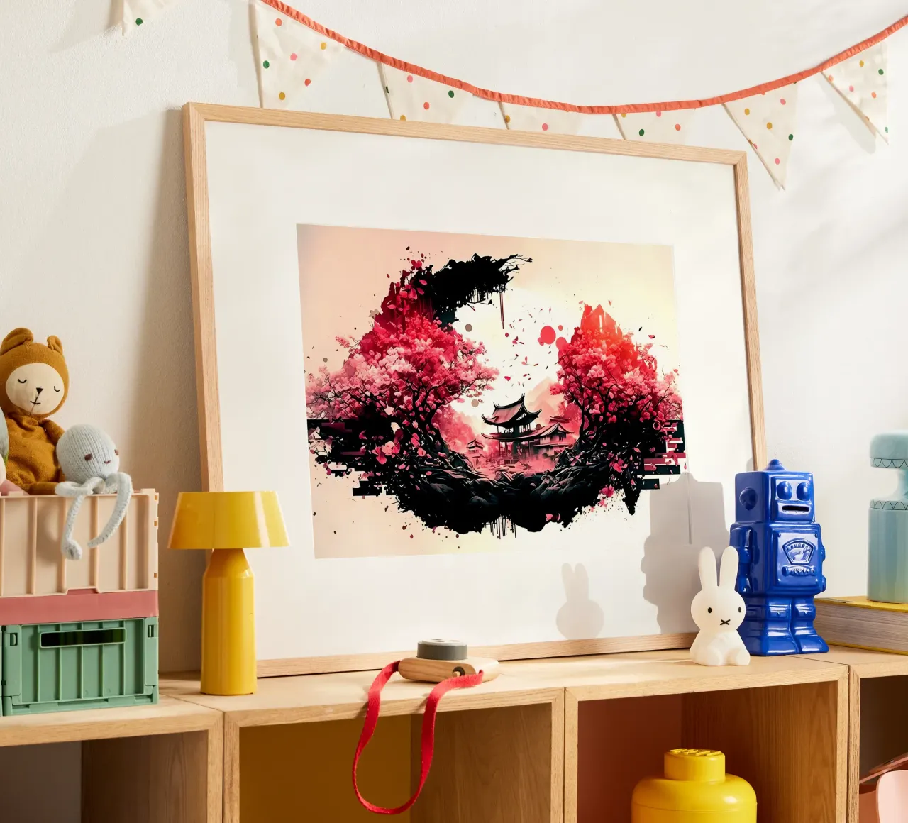 Giappone Arte fantastica poster da Rebecca Clark Wyrick